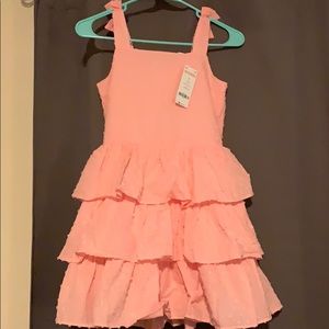 Little girl pink dress